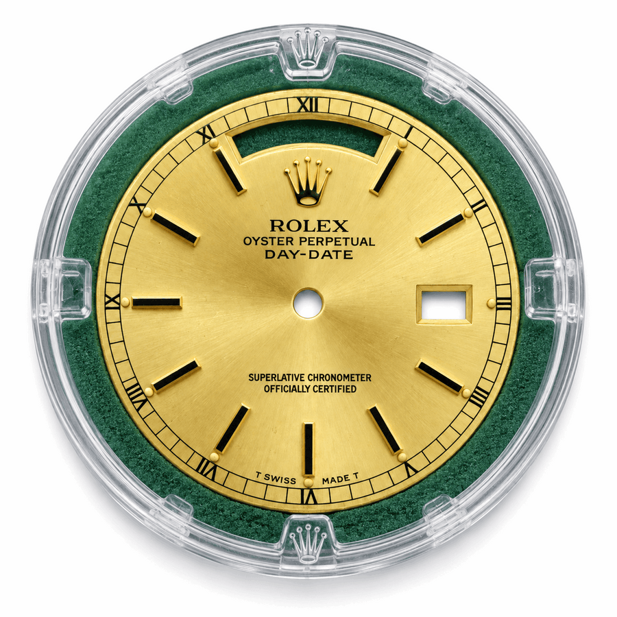 Original Rolex 36mm Day-Date Champagne Stick Dial. (Ref. 18038 / 18238 / 118238)