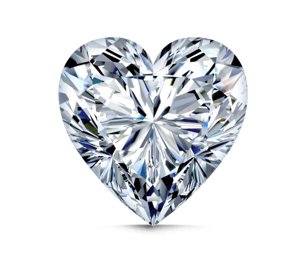 1.77 Carat In-House Certified SI2, Color H, Heart Shape Natural Diamond.