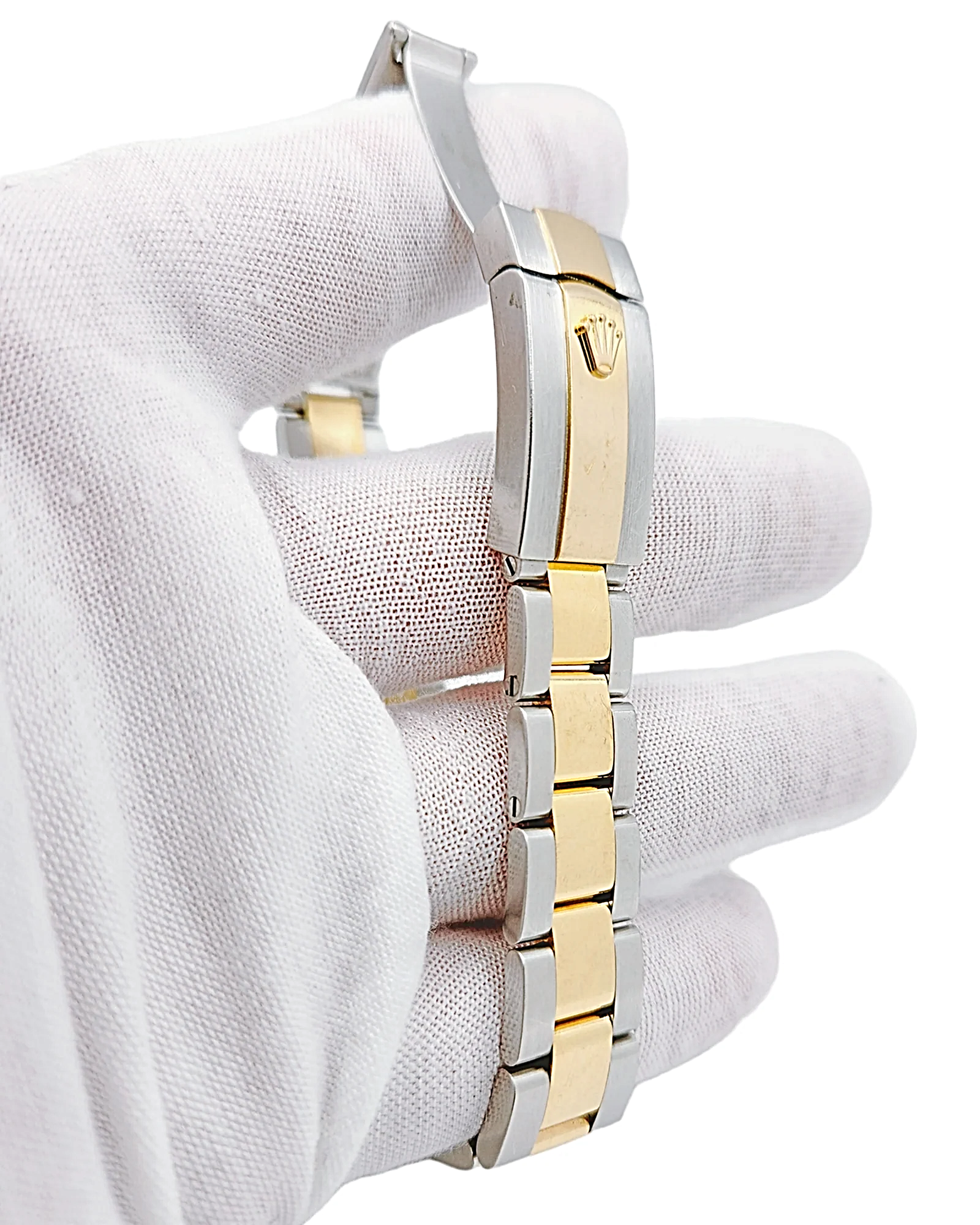 2018 Ladies Rolex DateJust 31mm Midsize Two Tone 18K Yellow Gold / Stainless Steel Watch with Mother of Pearl Diamond Dial and Diamond Bezel. (Pre-Owned 178383)