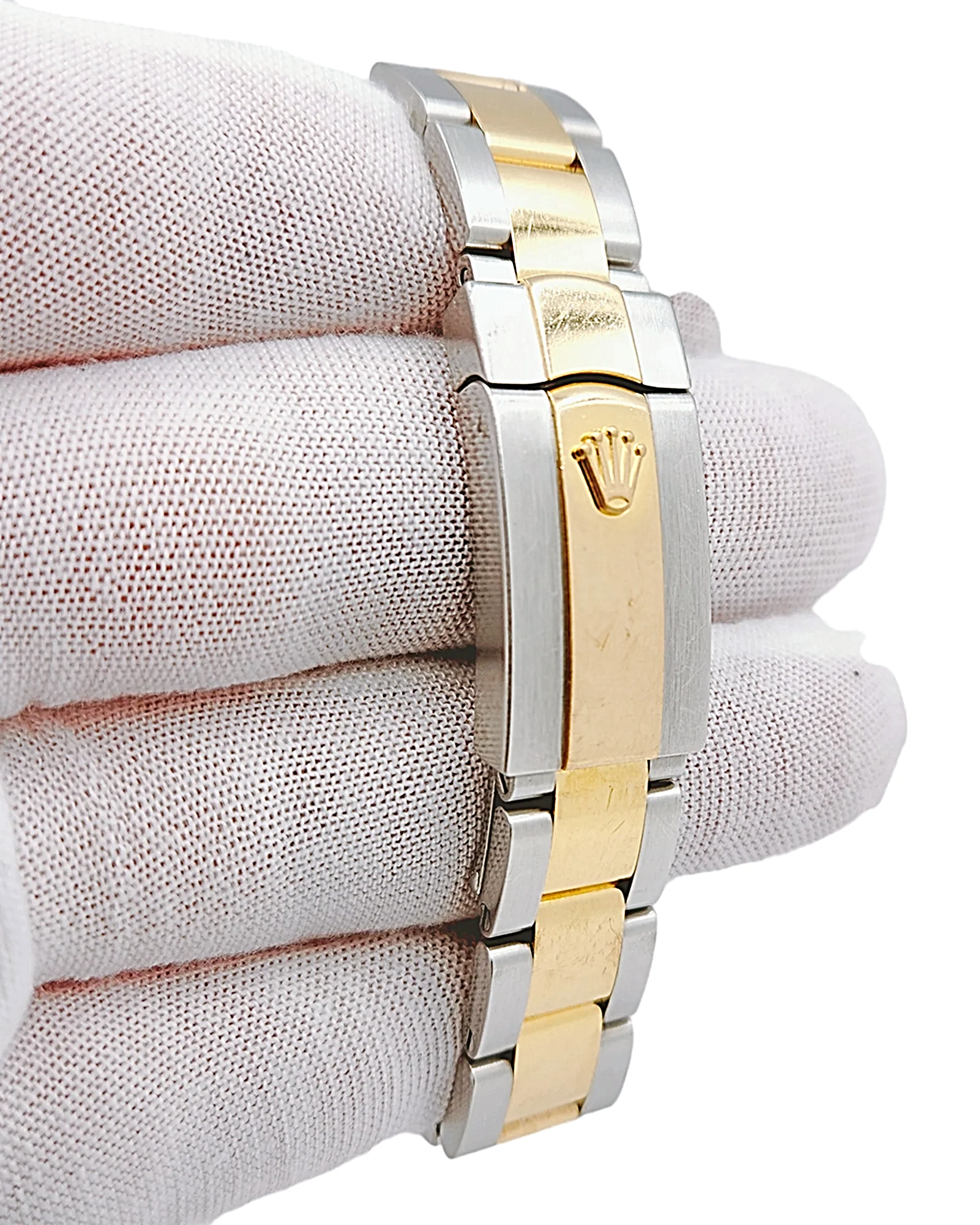 2018 Ladies Rolex DateJust 31mm Midsize Two Tone 18K Yellow Gold / Stainless Steel Watch with Mother of Pearl Diamond Dial and Diamond Bezel. (Pre-Owned 178383)