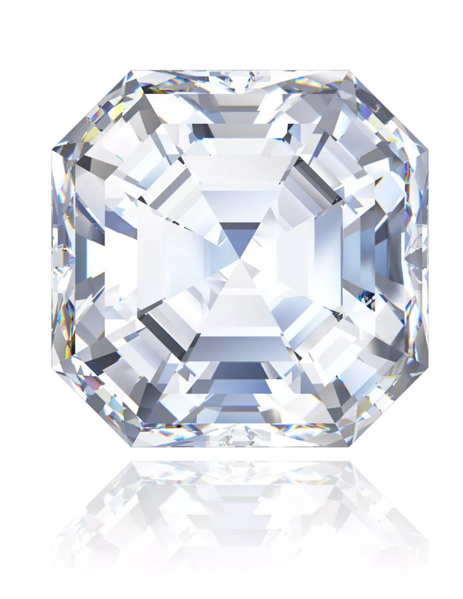 2.33 Ct. Asscher Wholesale IGI Certified Lab Grown Loose Diamond. (Clarity SI1 / F Color)