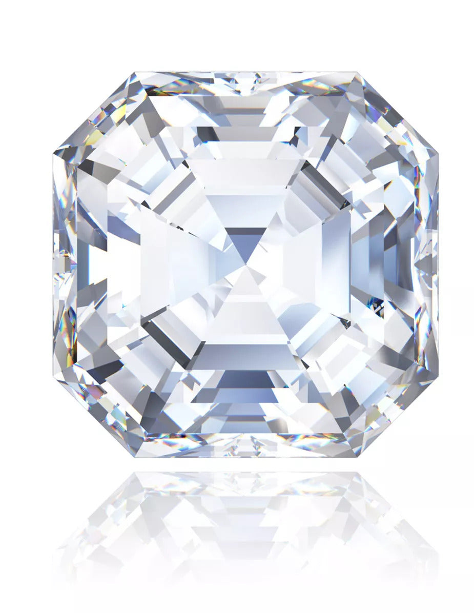 1.55 Ct. Asscher Wholesale IGI Certified Lab Grown Loose Diamond. (Clarity VVS2 / F Color)