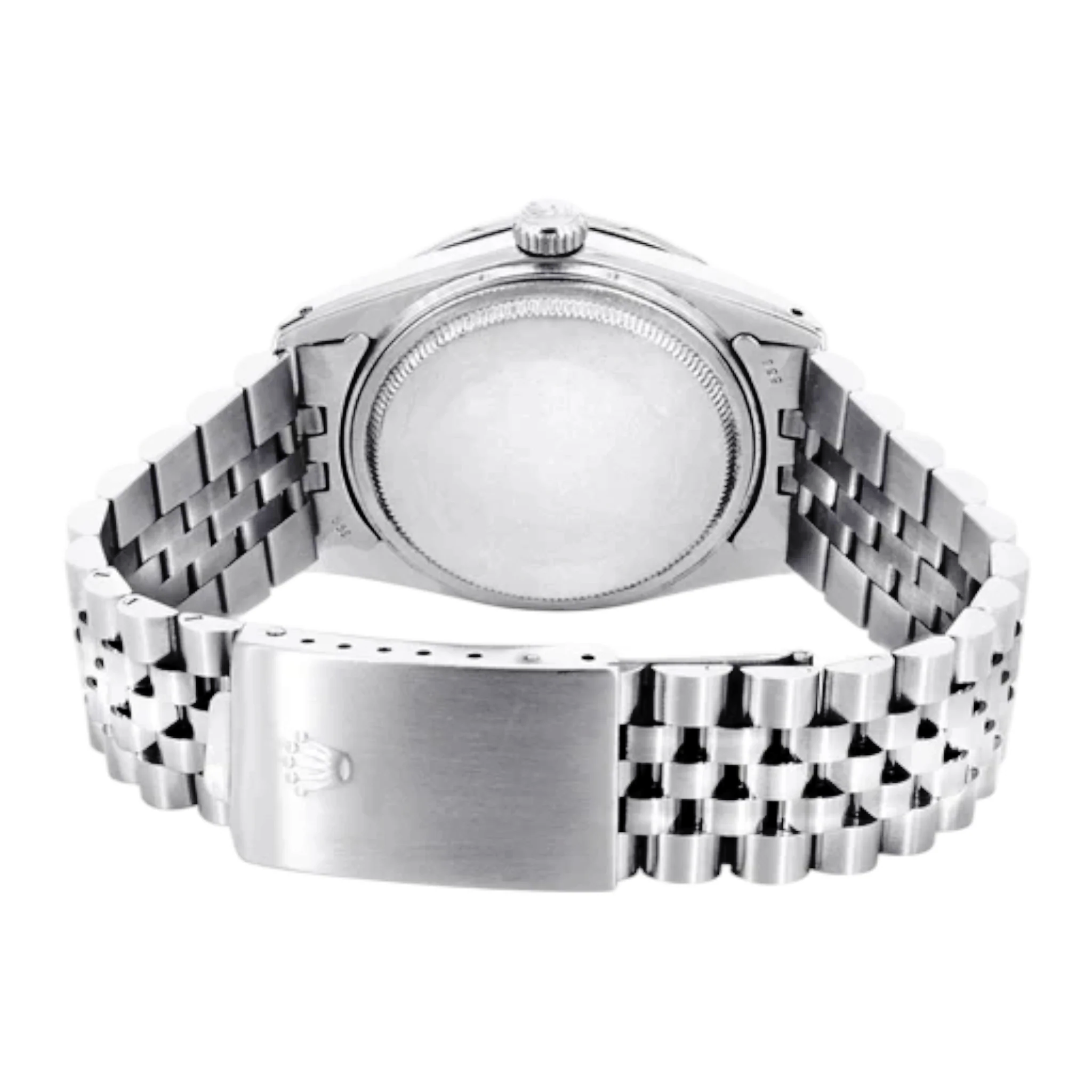 Ladies Rolex DateJust 31mm Midsize Stainless Steel Watch with Mother of Pearl Pink Diamond Dial and Diamond Bezel. (Pre-Owned 68274)
