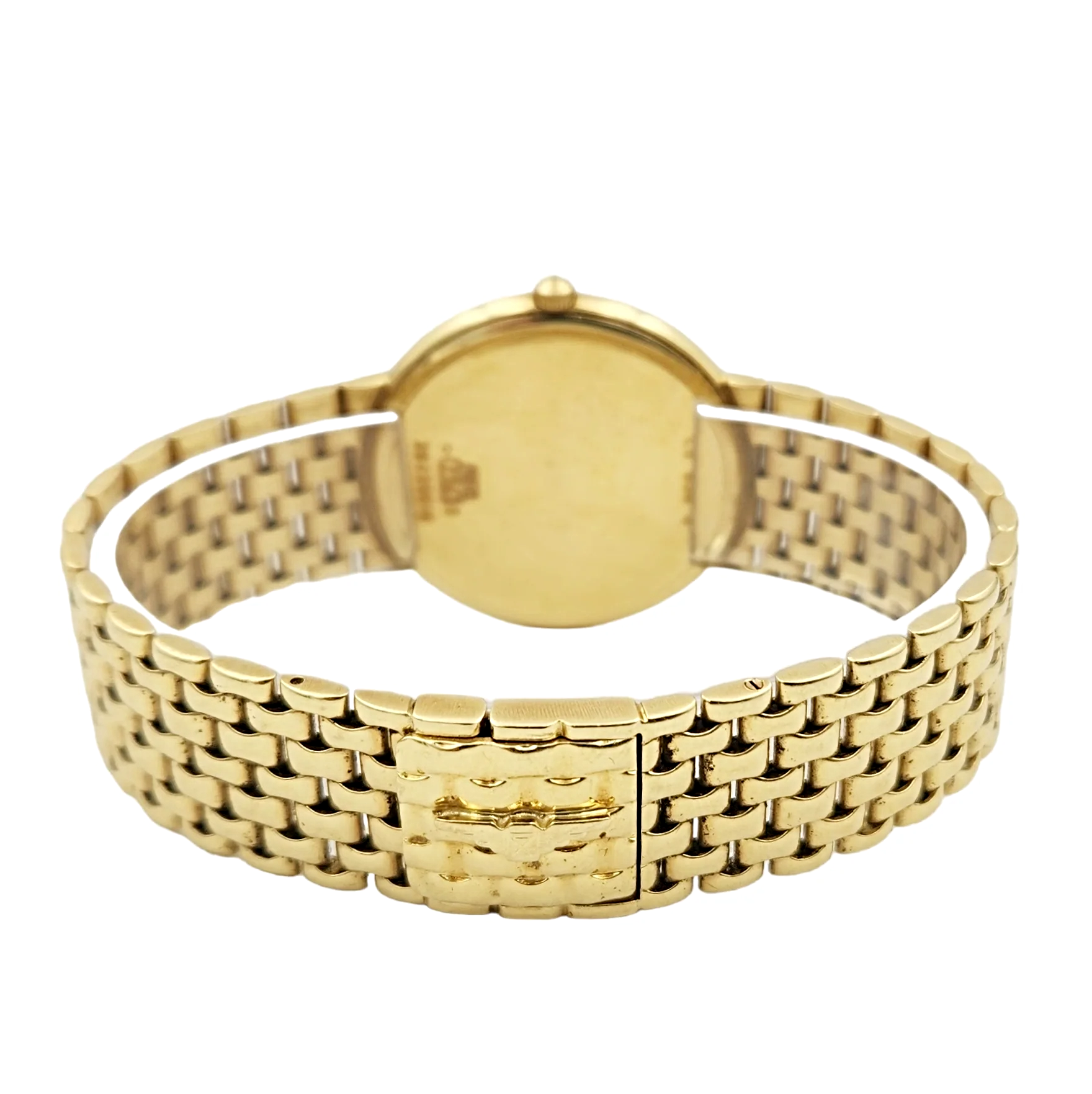 Men's Longines Vintage 34mm Watch with 18K Yellow Gold Band, Gold Dial and Gold Bezel. (Pre-Owned)