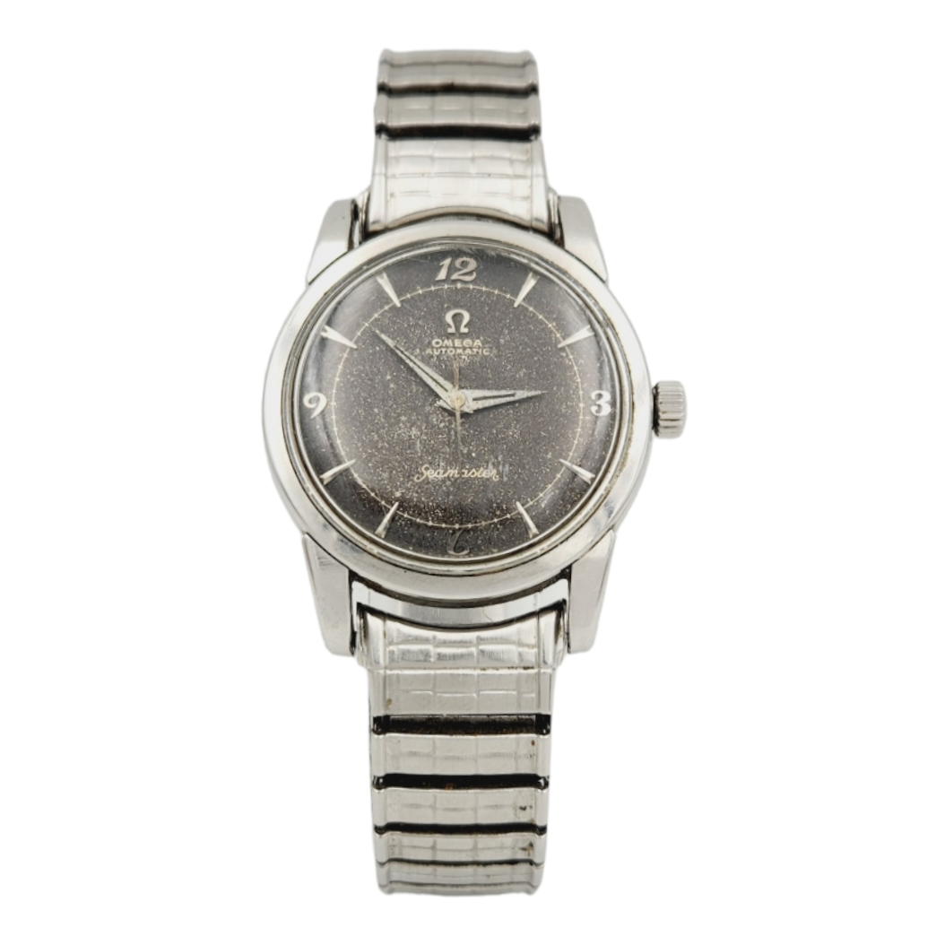 Men's Omega 34mm Vintage 1950's Seamaster Automatic Stainless Steel Watch. (Pre-Owned)