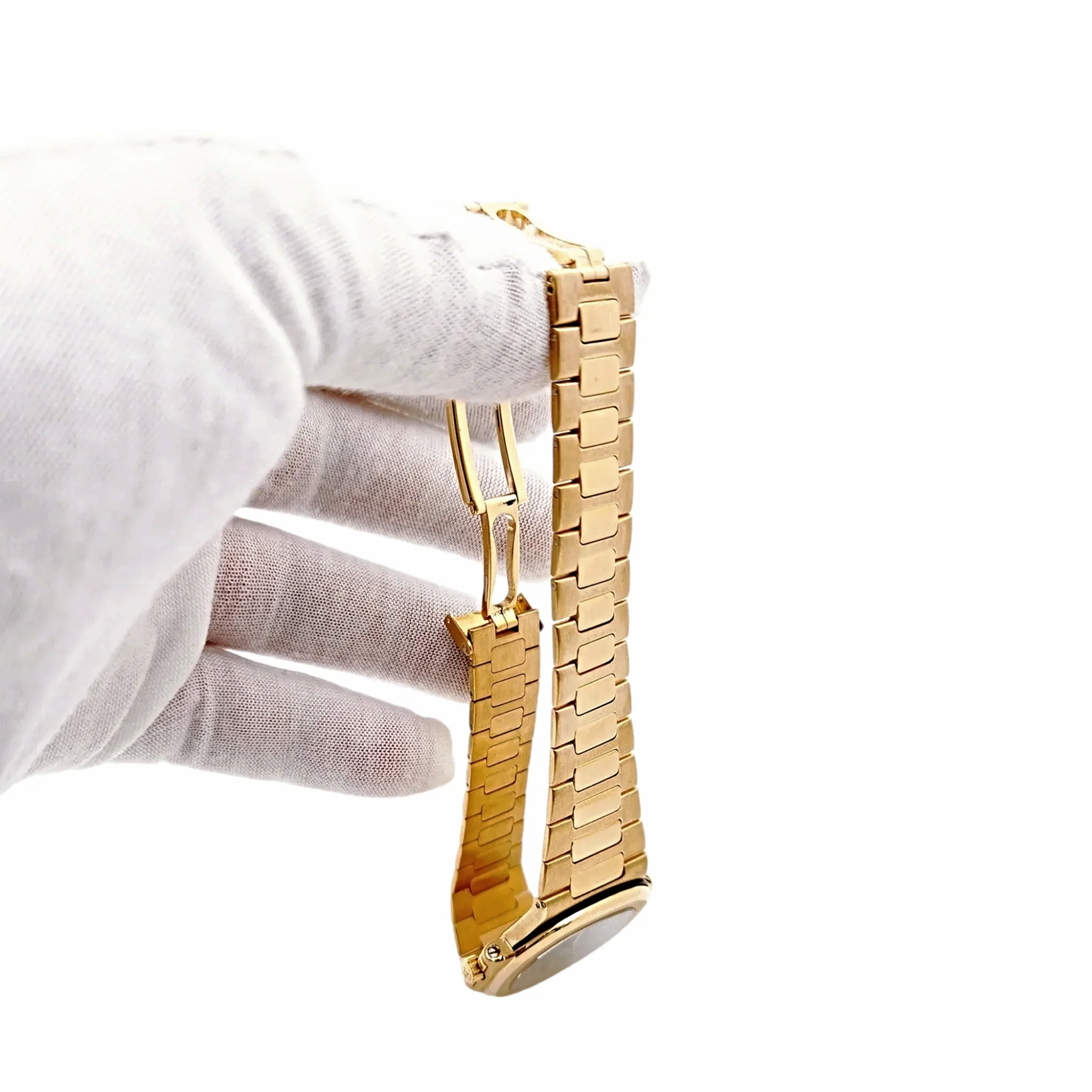 Men's Patek Philippe 37mm Nautilus - 18K Yellow Gold Watch with Blue Dial. (Pre-Owned 3800)