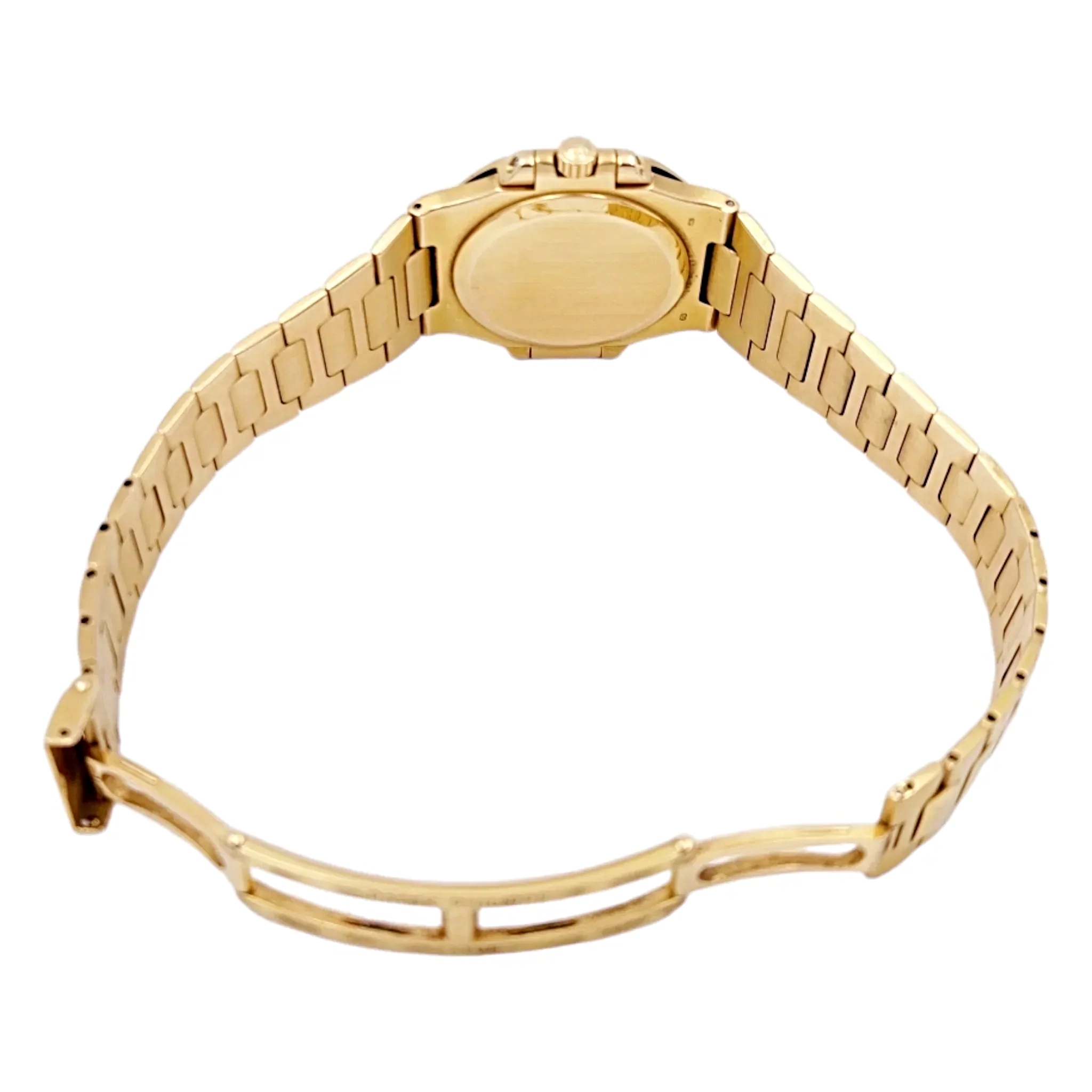 Men's Patek Philippe 37mm Nautilus - 18K Yellow Gold Watch with Blue Dial. (Pre-Owned 3800)