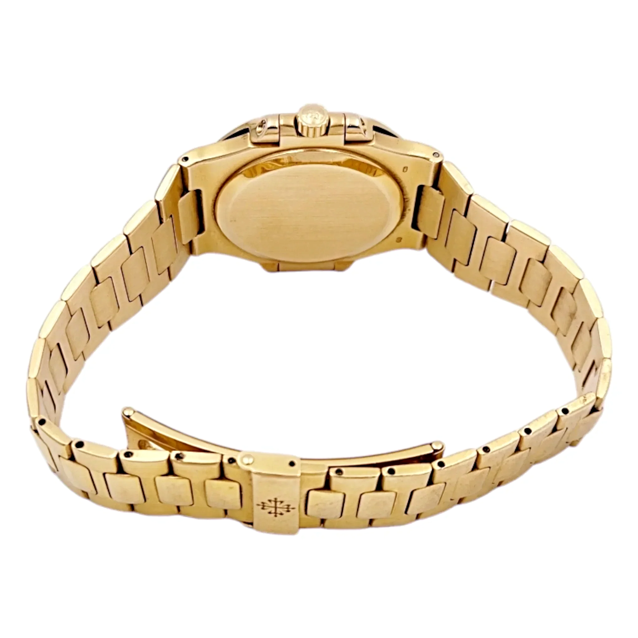Men's Patek Philippe 37mm Nautilus - 18K Yellow Gold Watch with Blue Dial. (Pre-Owned 3800)