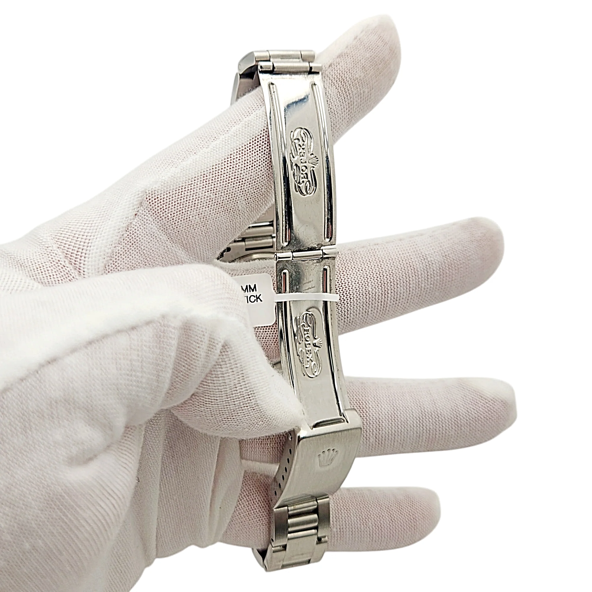 Men's Rolex 34mm Date Vintage Stainless Steel Watch with Champagne Dial and Smooth Bezel. (Pre-Owned 15210)
