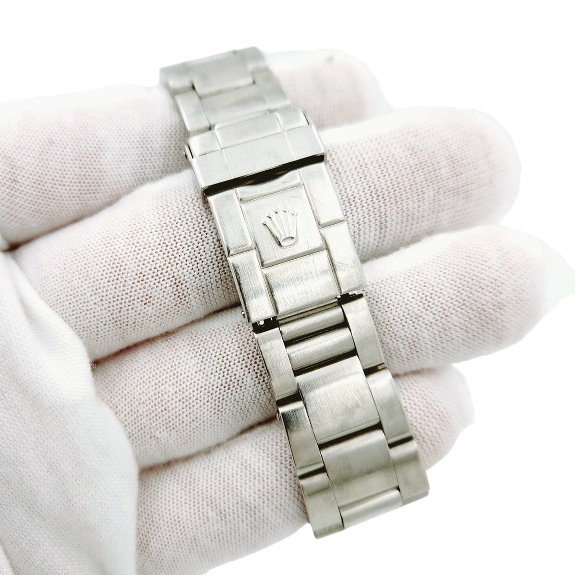 1998 Men's Rolex 40mm Explorer II Stainless Steel Watch with Oyster Band and Black Dial. (Pre-Owned 16570)