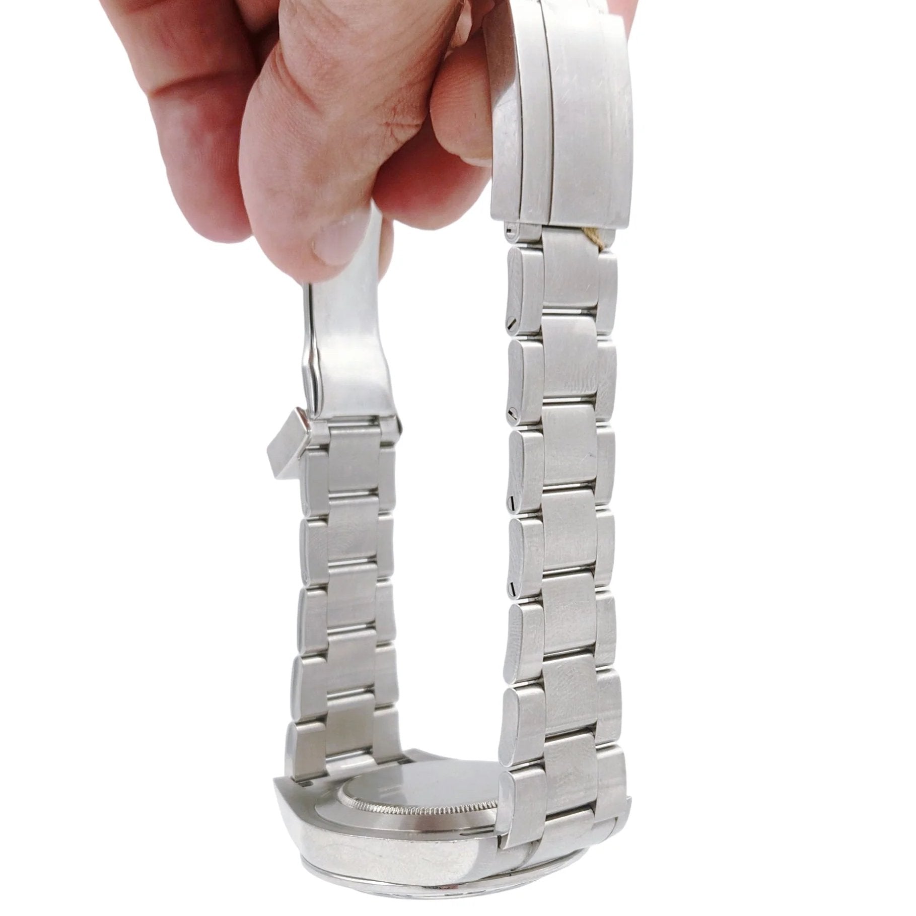 Men's Rolex 42mm Explorer II Stainless Steel Watch with Oyster Band and White Dial. (Pre-Owned 216570)