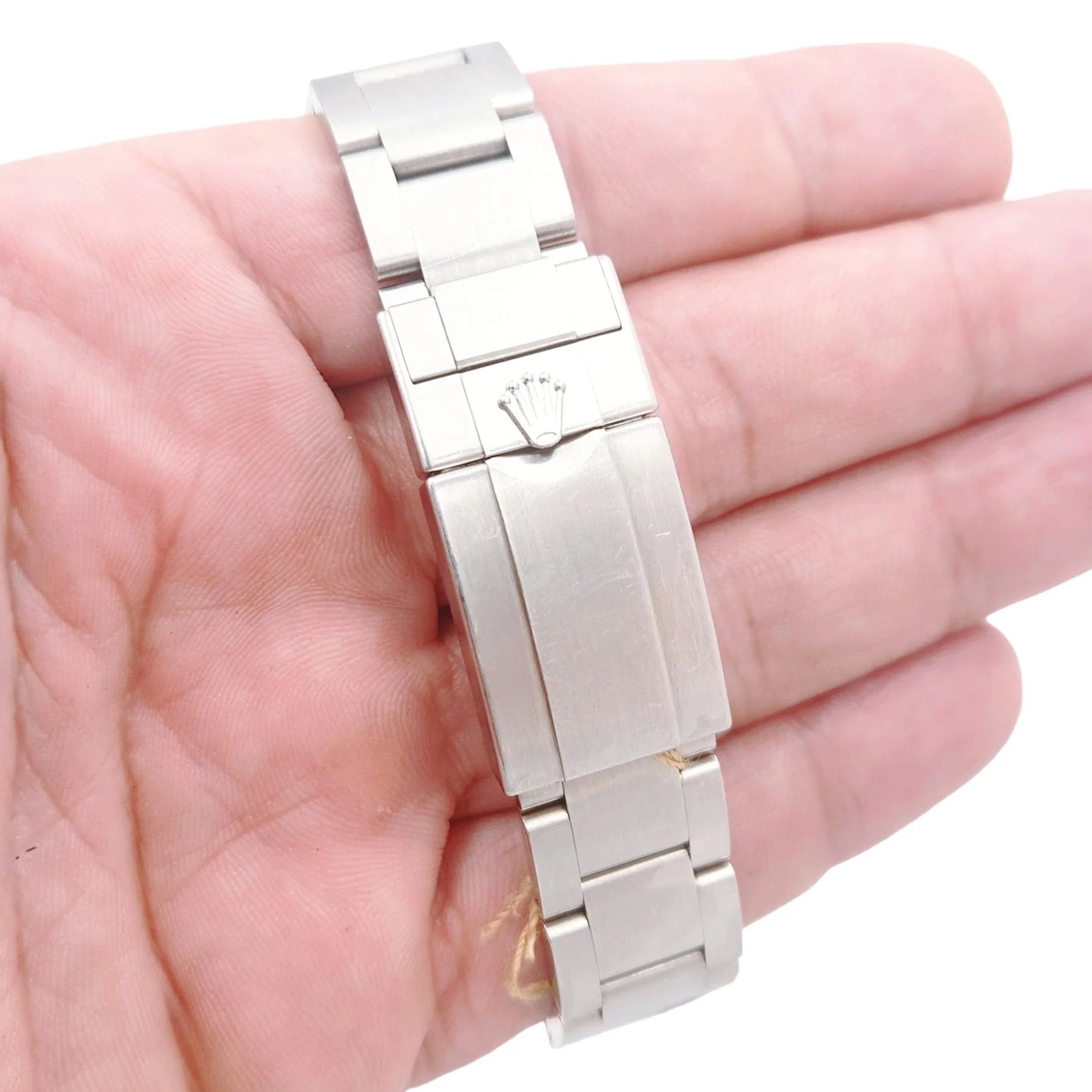 Men's Rolex 42mm Explorer II Stainless Steel Watch with Oyster Band and White Dial. (Pre-Owned 216570)