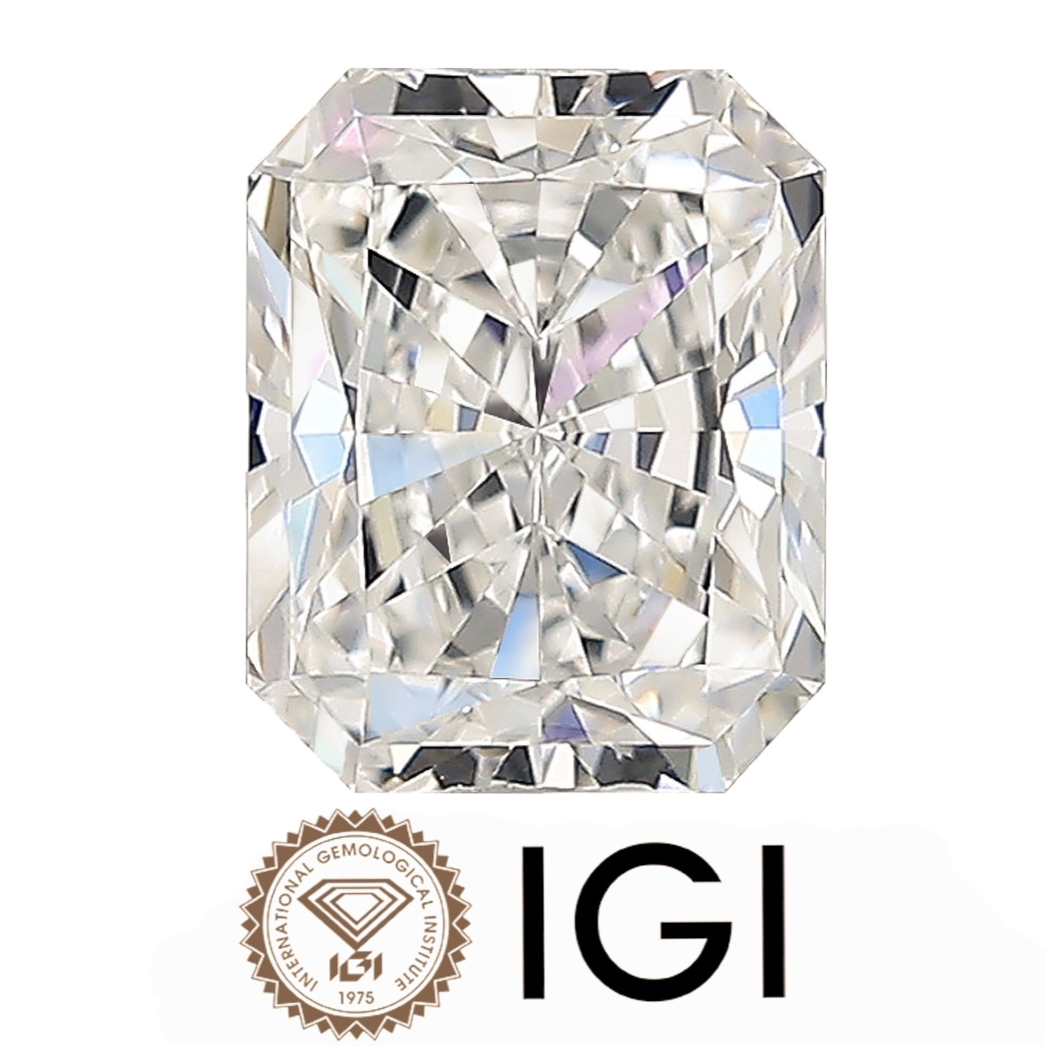 1.57 ct. Radiant Wholesale IGI Certified Lab Grown Loose Diamond. (VVS1 / D)