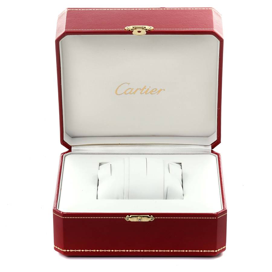 *Ladies Cartier 36mm Ballon Bleu Automatic Stainless Steel Watch with Roman Numeral Silver Dial and Smooth Bezel. (Pre-Owned)