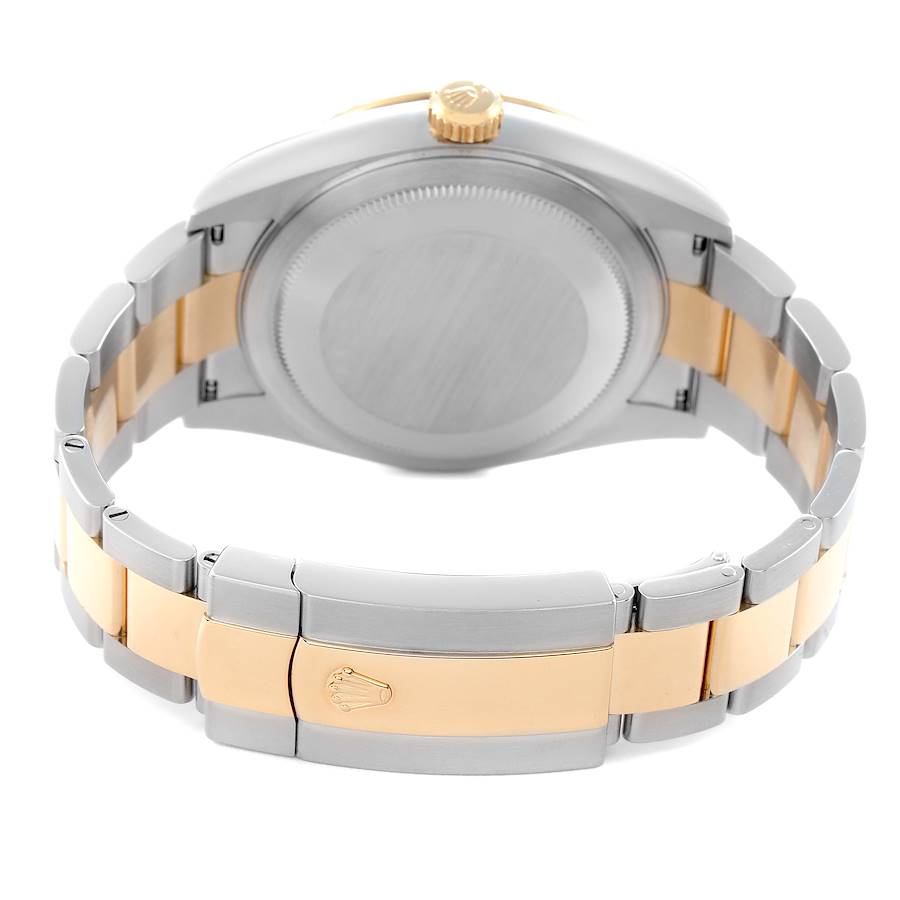 Men's Rolex 42mm Sky Dweller Two Tone 18K Yellow Gold / Stainless Steel Watch with White Dial. (Pre-Owned 326933)