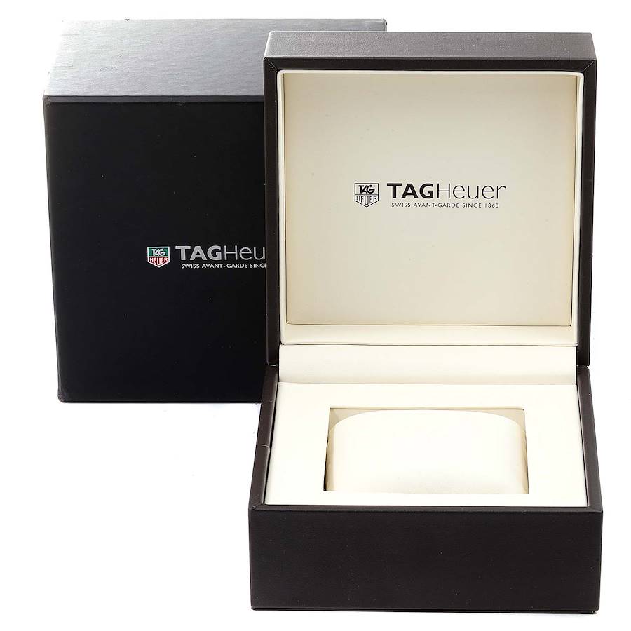 Men's TAG Heuer Aquaracer 42mm Automatic Stainless Steel Watch with Chronograph Silver Dial. (Pre-Owned CAP2111)