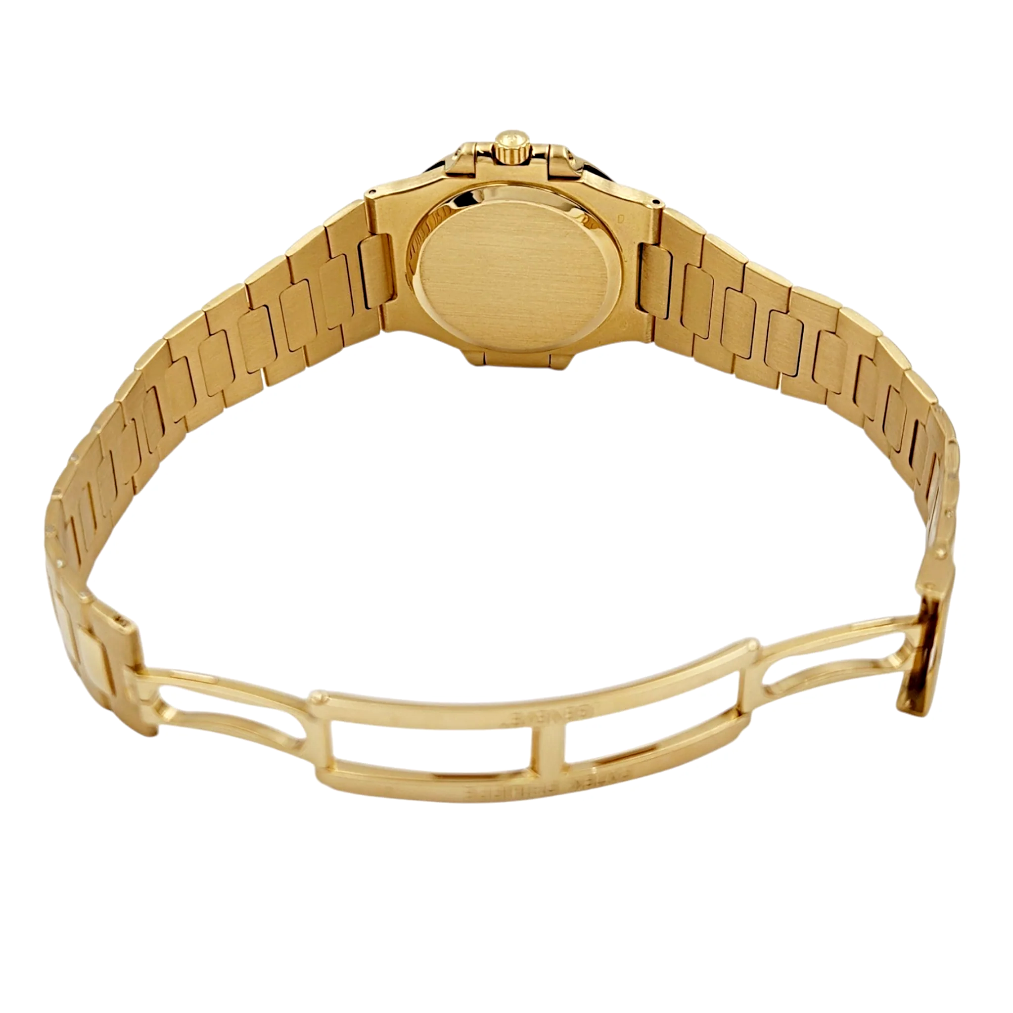 Men's Patek Philippe 37mm Nautilus - 18K Yellow Gold Watch with Blue Dial. (Pre-Owned 3800)