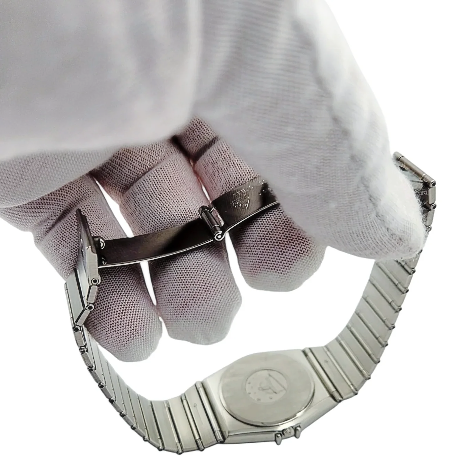 Ladies Omega 33mm Constellation Stainless Steel Watch with Silver Dial and Fixed Roman Numeral Bezel. (Pre-Owned)