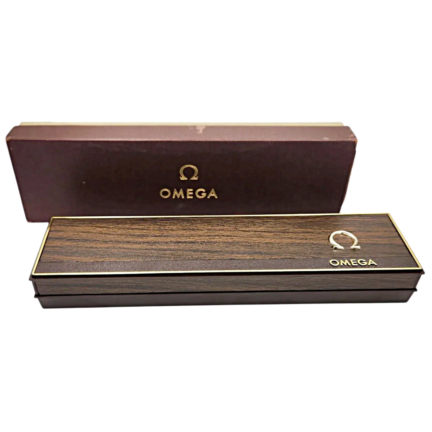 Ladies Omega Petit Vintage 14K Yellow Gold Automatic Watch with Mesh Band and Gold Dial. (Pre-Owned)