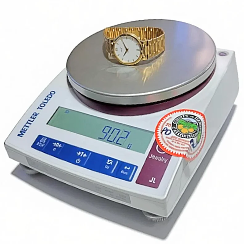 Men's Piaget 31mm Dancer Vintage Solid 18K Yellow Gold Band Watch with White Dial. (Pre-Owned)