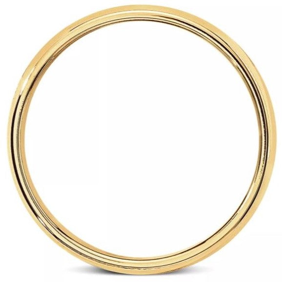 Men's Milgrain 14k Yellow Gold (6mm) Wedding Band.