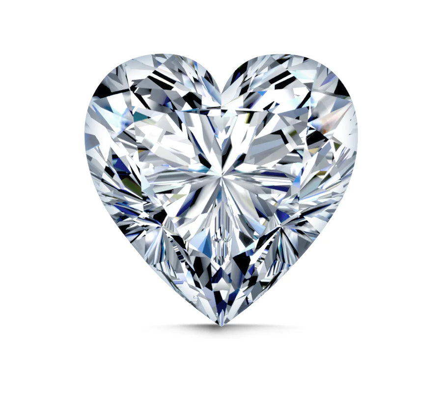 1.77 Carat In-House Certified SI2, Color H, Heart Shape Natural Diamond.