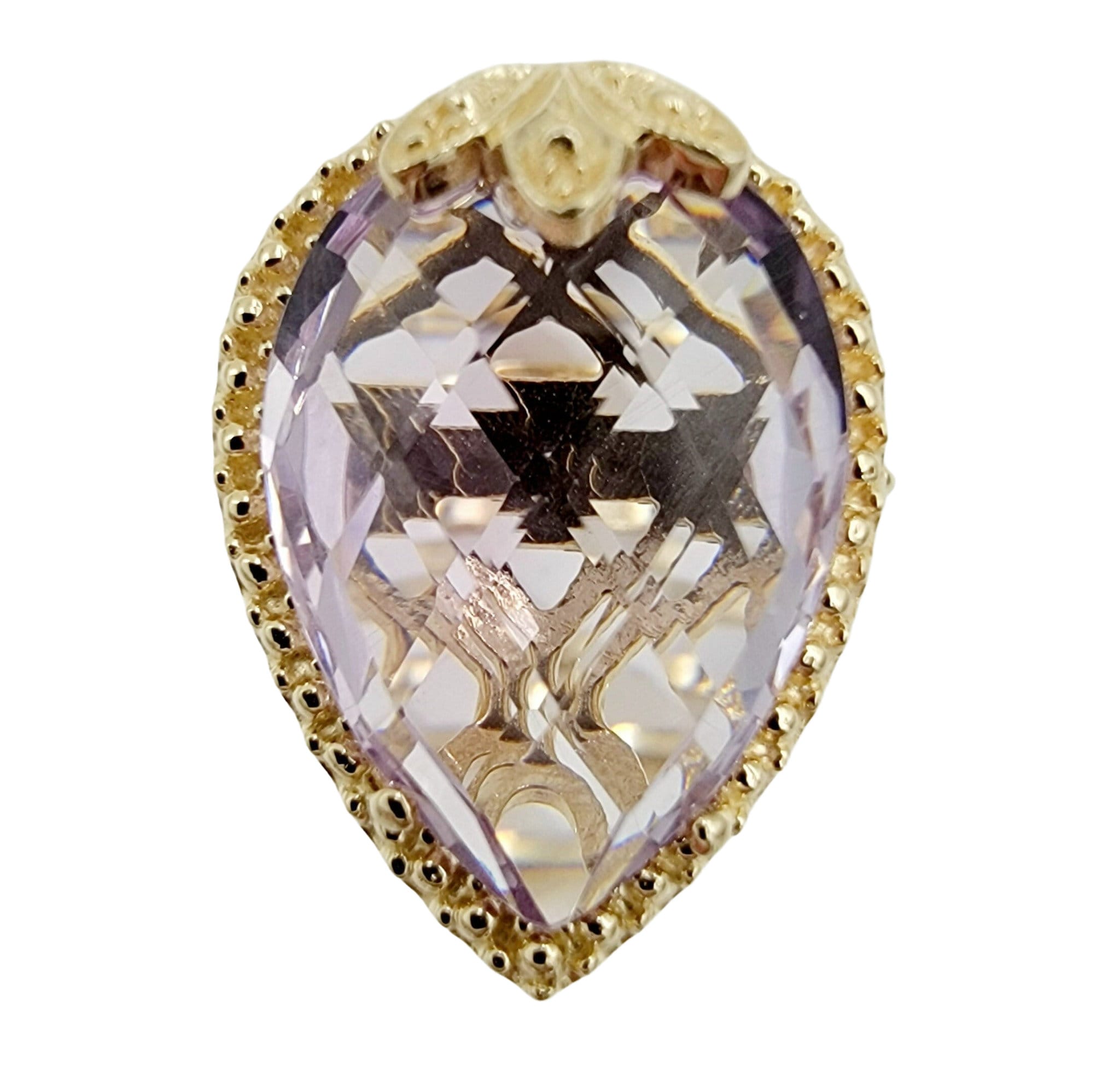 14k yellow Gold Amethyst Ring, Gold Ring With Gemstone, Elegant Gold Ring, Amethyst Jewelry