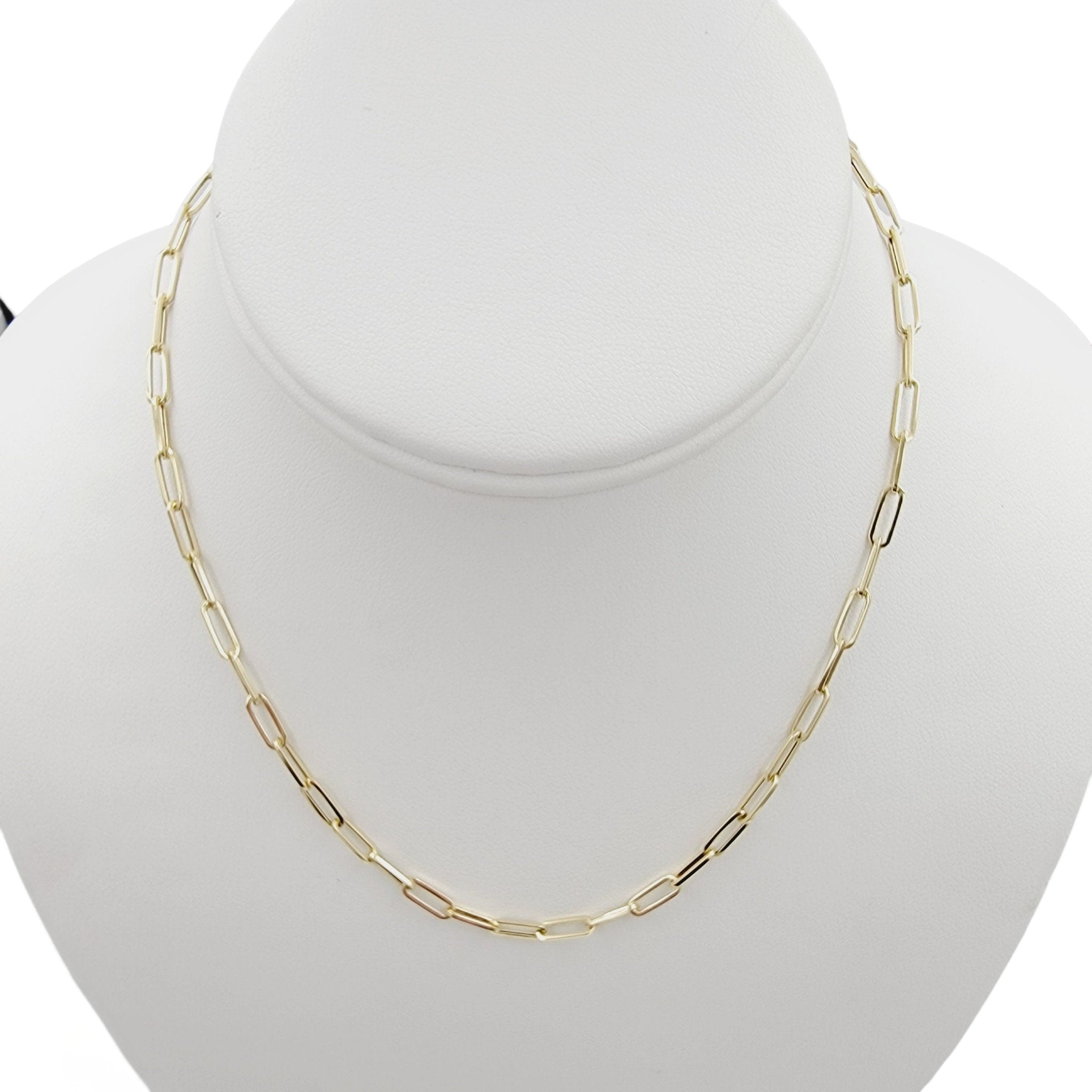 14k paperclip chain