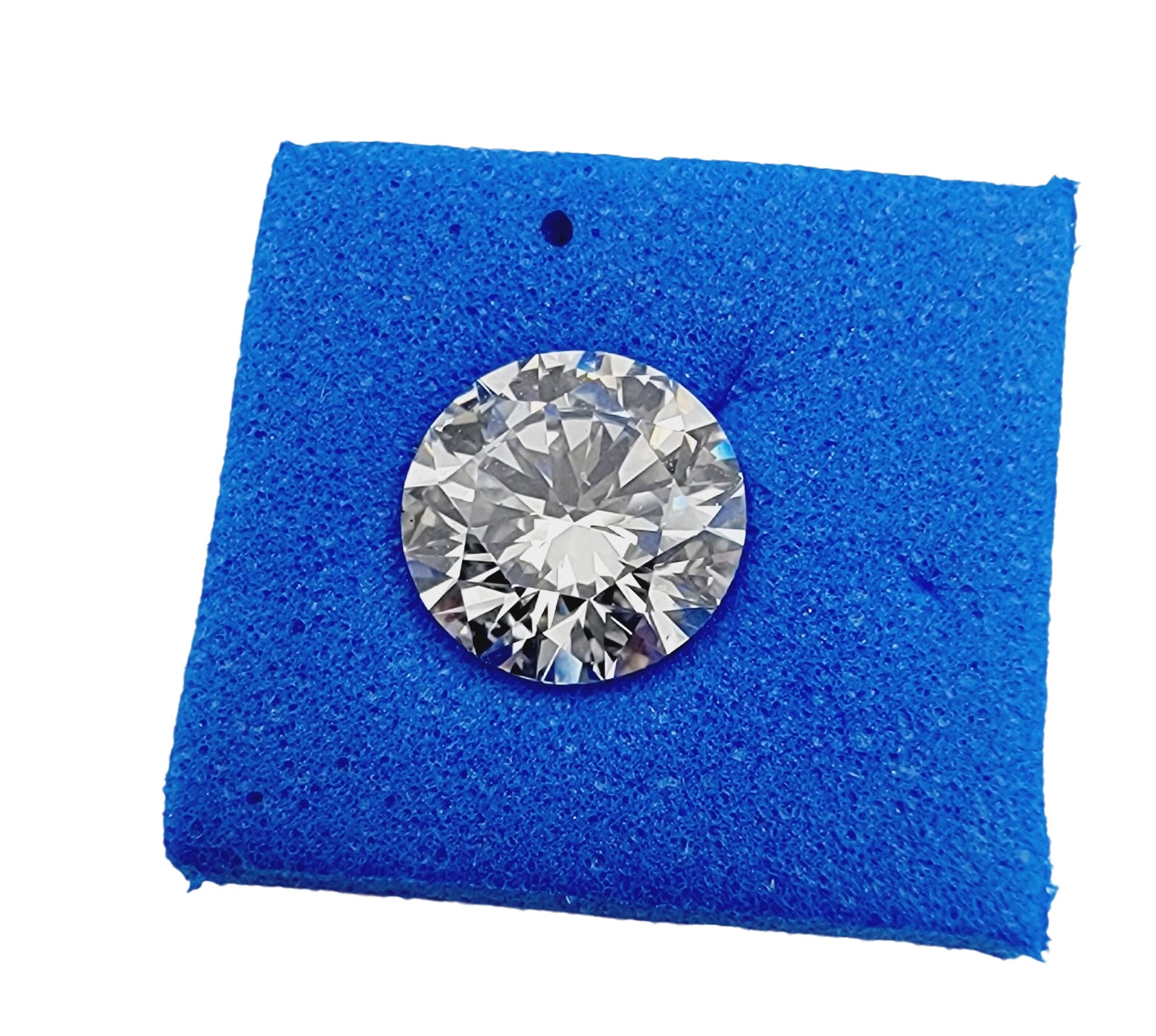 1.02ct Round Brilliant Cut Lab Grown Diamond VS1 Clarity, E Color