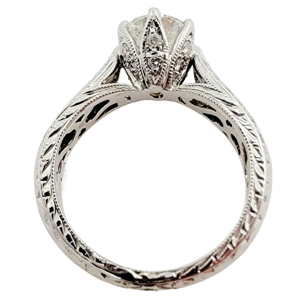 18k White Gold Diamond Ring