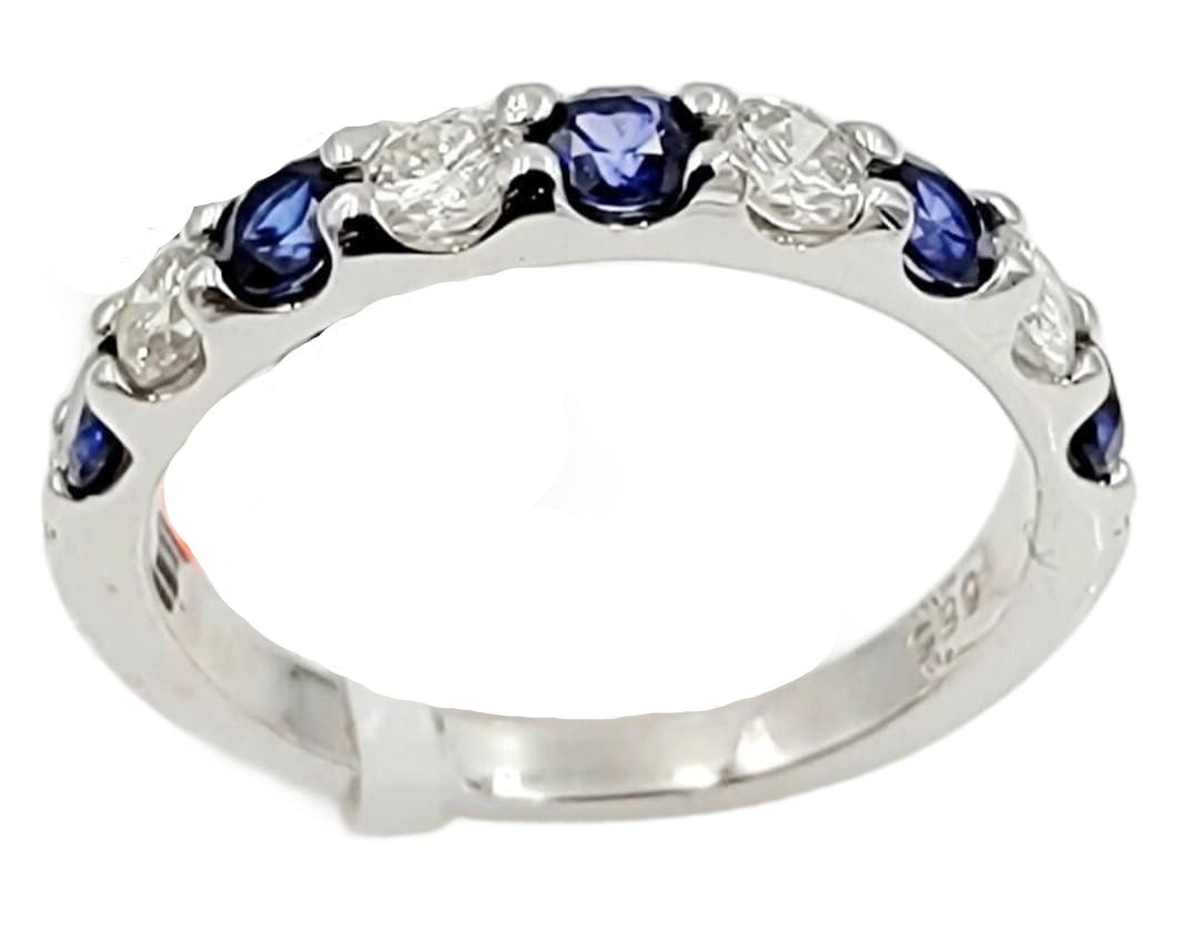 14k Sapphire and Diamond Ring