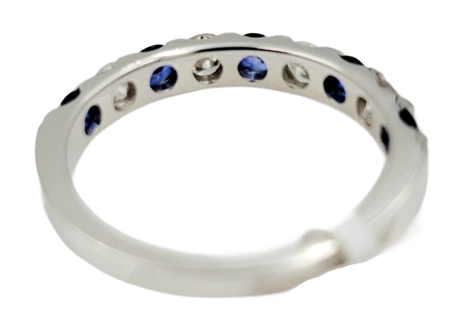 14k Sapphire and Diamond Ring