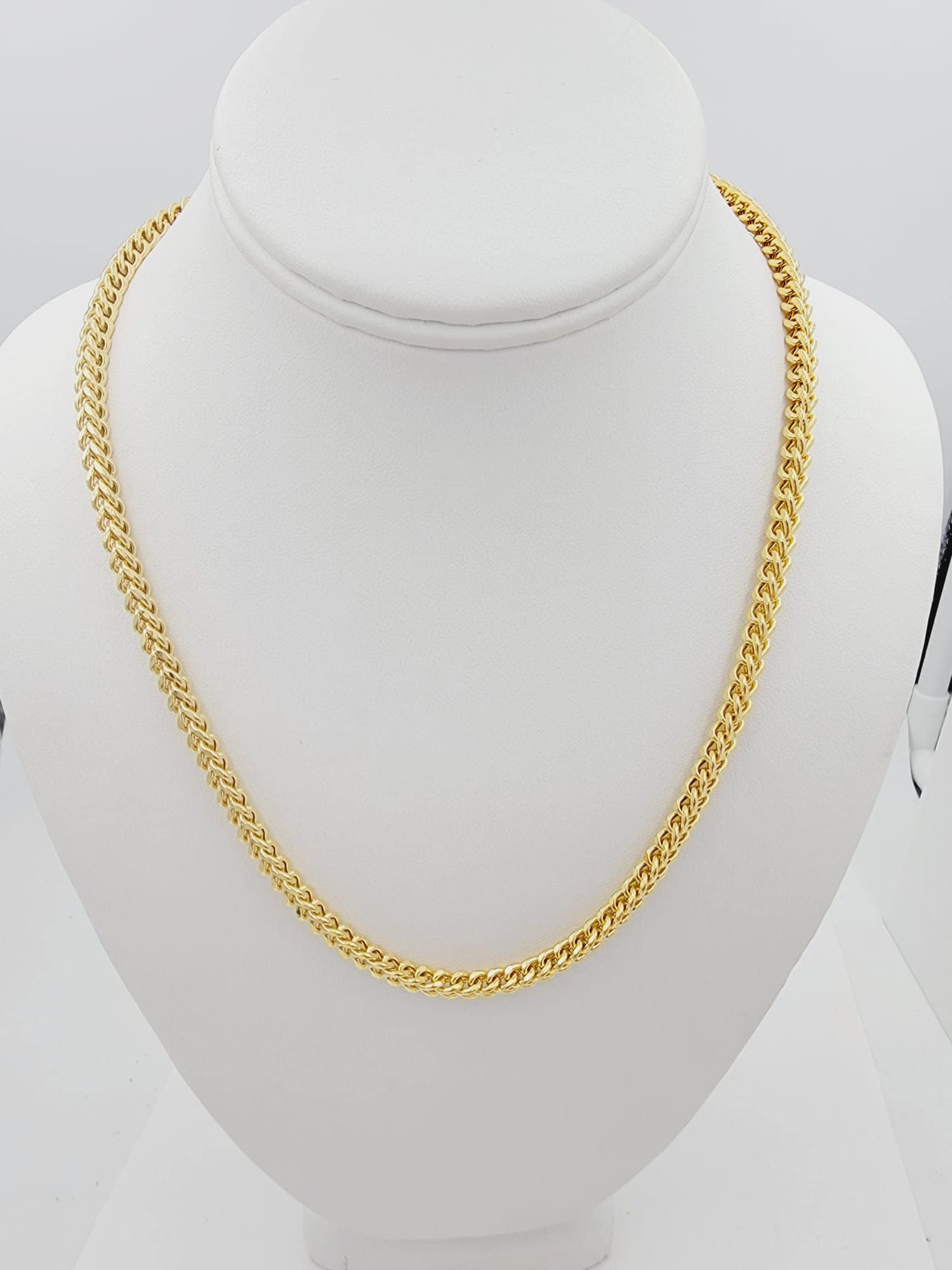 14k Yellow Gold Franco Chain