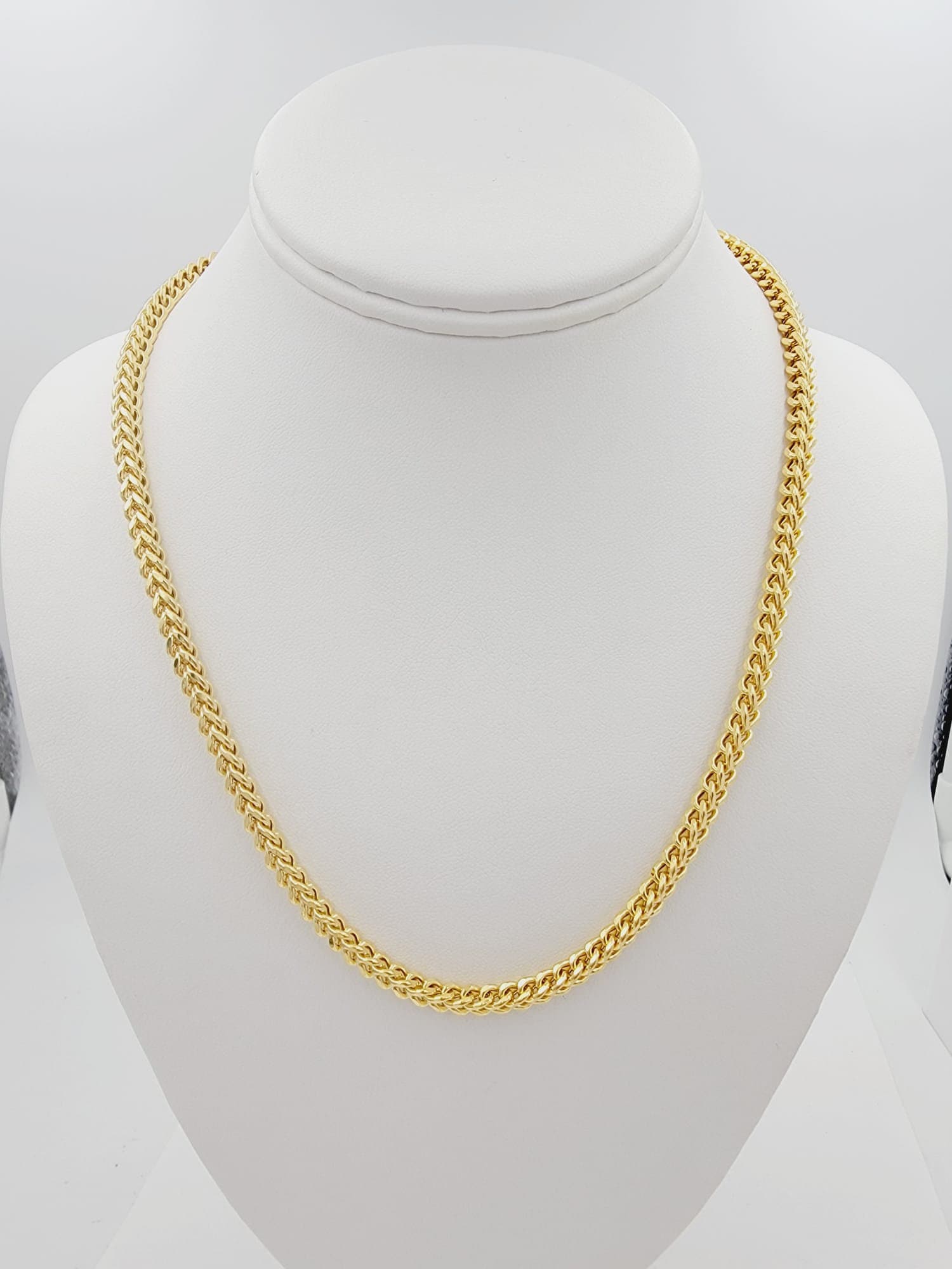 14k Yellow Gold Franco Chain